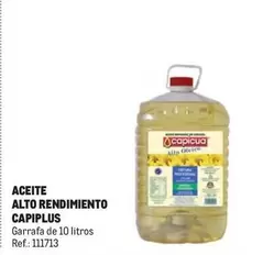 Capiplus - Aceite Alto Rendimiento