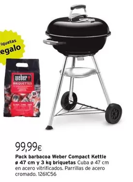 weber - Pack Barbacoa Weber Compact Kettle