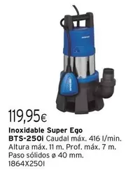 Paso - Inoxidable Super Ego BTS-250i