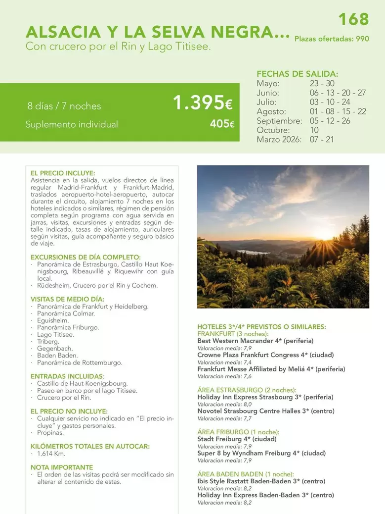 Alsacia Y La Selva Negra