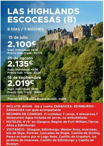 Castillo - Las Highlands Escocesas