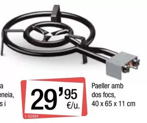Paeller Amb Dos Focs