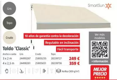 Smart Sun - Toldo 'Classic'