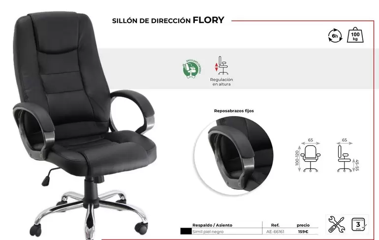 Sillón De Director Flory
