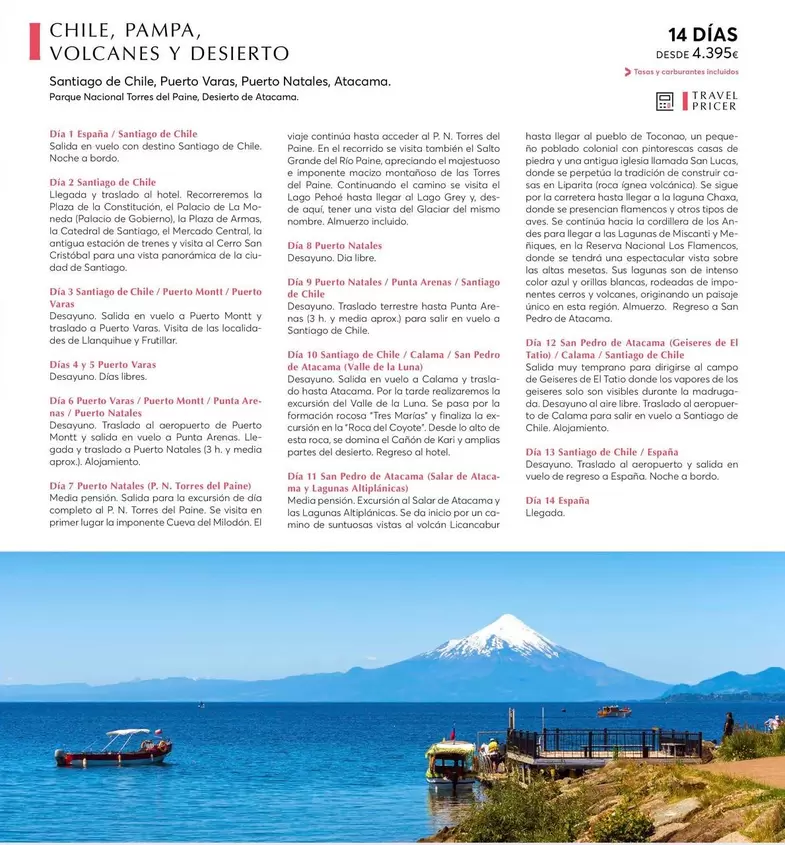 Chile/ Pampa/ Volcanes Y Desierto