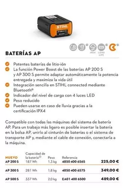 Baterías Ap