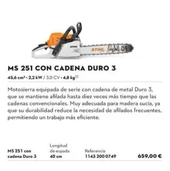 Ms 251 Con Cadena Duro 3