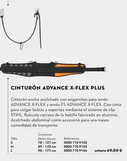 Cinturón Advance X-Flex Plus
