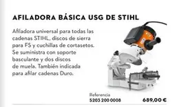 Afiladora Básica Usg De Stihl
