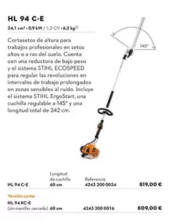 Cortasetos De Altura Y Accesorios/ HL 94 C-E