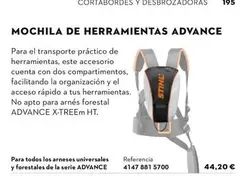 Mochila De Herramientas Advance