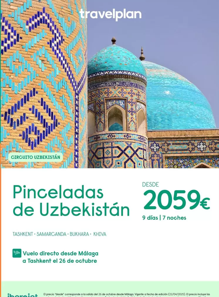 Travelplan - Pinceladas De Uzbekistán