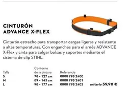 Cinturón Advance X-Flex