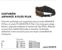 Cinturón Advance X-Flex Plus