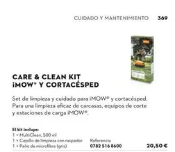 Care & Clean Kit iMOW Y Cortacesped