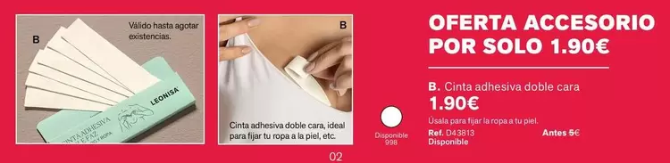 Cinta Adhesiva Doble Cara