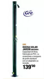 Gre - Ducha Solar Jardin 9653884