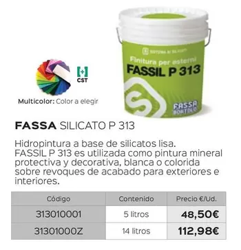 Fassa Silicato P 313