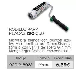 Rodillo Para Placas Iso