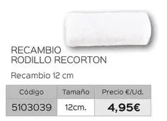 Recambio Rodillo Recorton