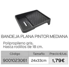 Bandeja Plana Pintor Mediana