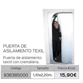 Puerta De Aislamiento Textil