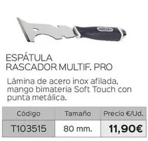 Espátula Rascador Multif. Pro