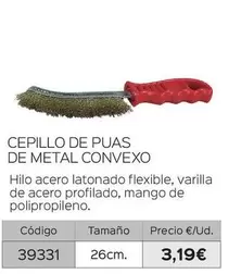 Cepillo De Puas De Metal