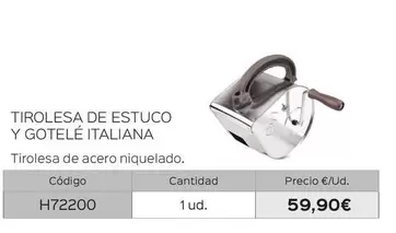 Tirolesa De Esteuco Y Gotelé Italiana
