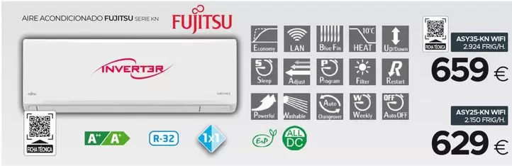 Fujitsu - Are Acondicionado