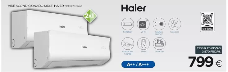 Haier - Aire Acondicionado Multi