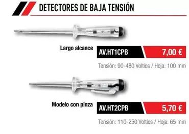 Detectores De Baja Tension