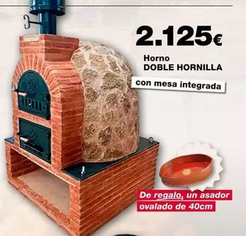 Horno Doble Hornilla