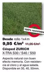 Césped Zurich