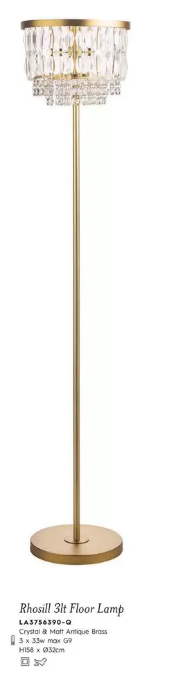 Rhosill 3lt Floor Lamp