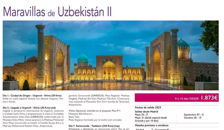 Maravillas De Uzbekistán II