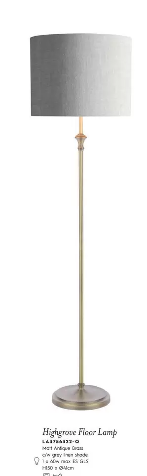 Highgrove Floor Lamp 