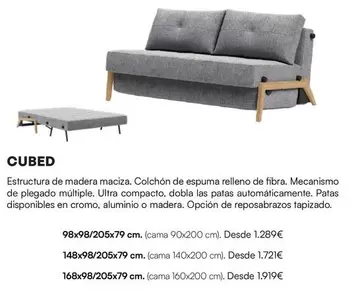 Cubed/ Estructura De Madera Maciza