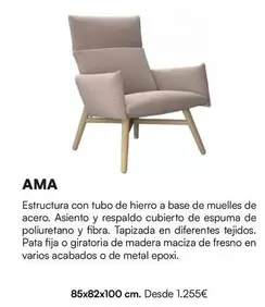 Ama/ Estructura Con Tubo De Hierro A Base De Muelles De Acero