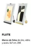 Marco De Fotos De Zinc, Vidrio Y Acero