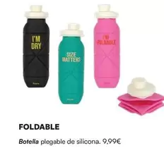 Foldable Botella Plegable De Silicona