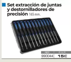 Set Extraccion De Juntas Y Destornilladores De Precision
