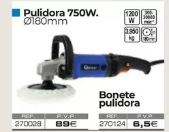 Pulidora 750w