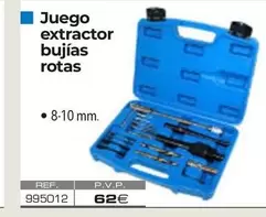 Juego Extractor Bujias Rotas