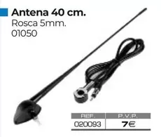 Antena 40 Cm.