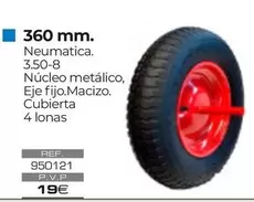 Ruedas Carretilla/ 360 Mm