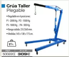 Grúa Taller Plegable