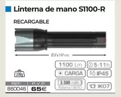 Linterna De Mano S1100-r
