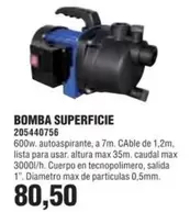 Bomba Superficie