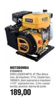 Espa - Motobomba 215504014